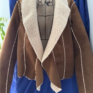 Brown Shearling Jacket
